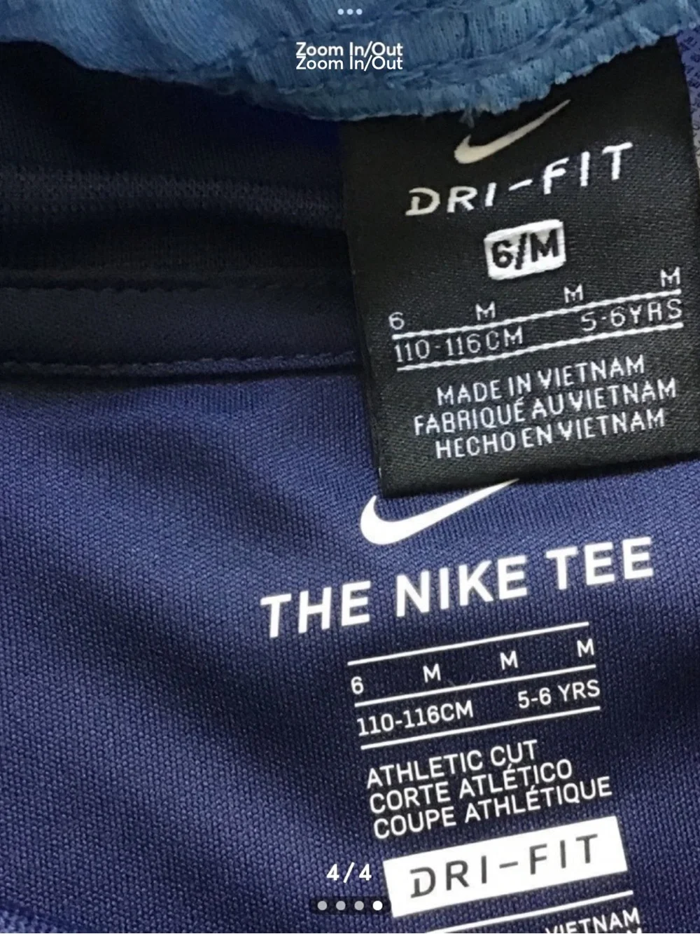 Nike DRIFIT Boys Tee & Shorts outfit size 6(NWT) ~PRICE FIRM, NO OFFERS~ - Picture 4 of 4